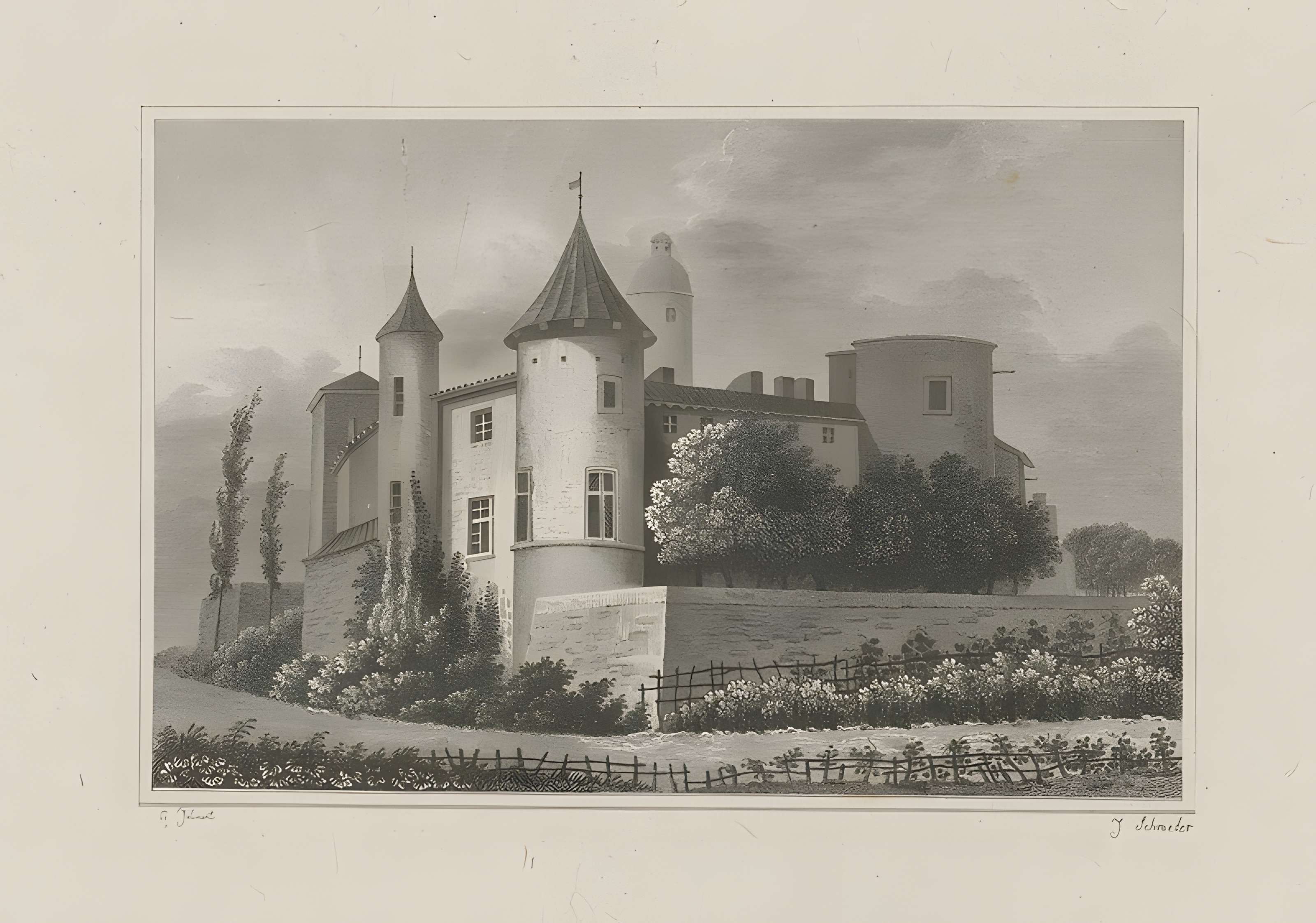 Château de La Motte à Lyon 