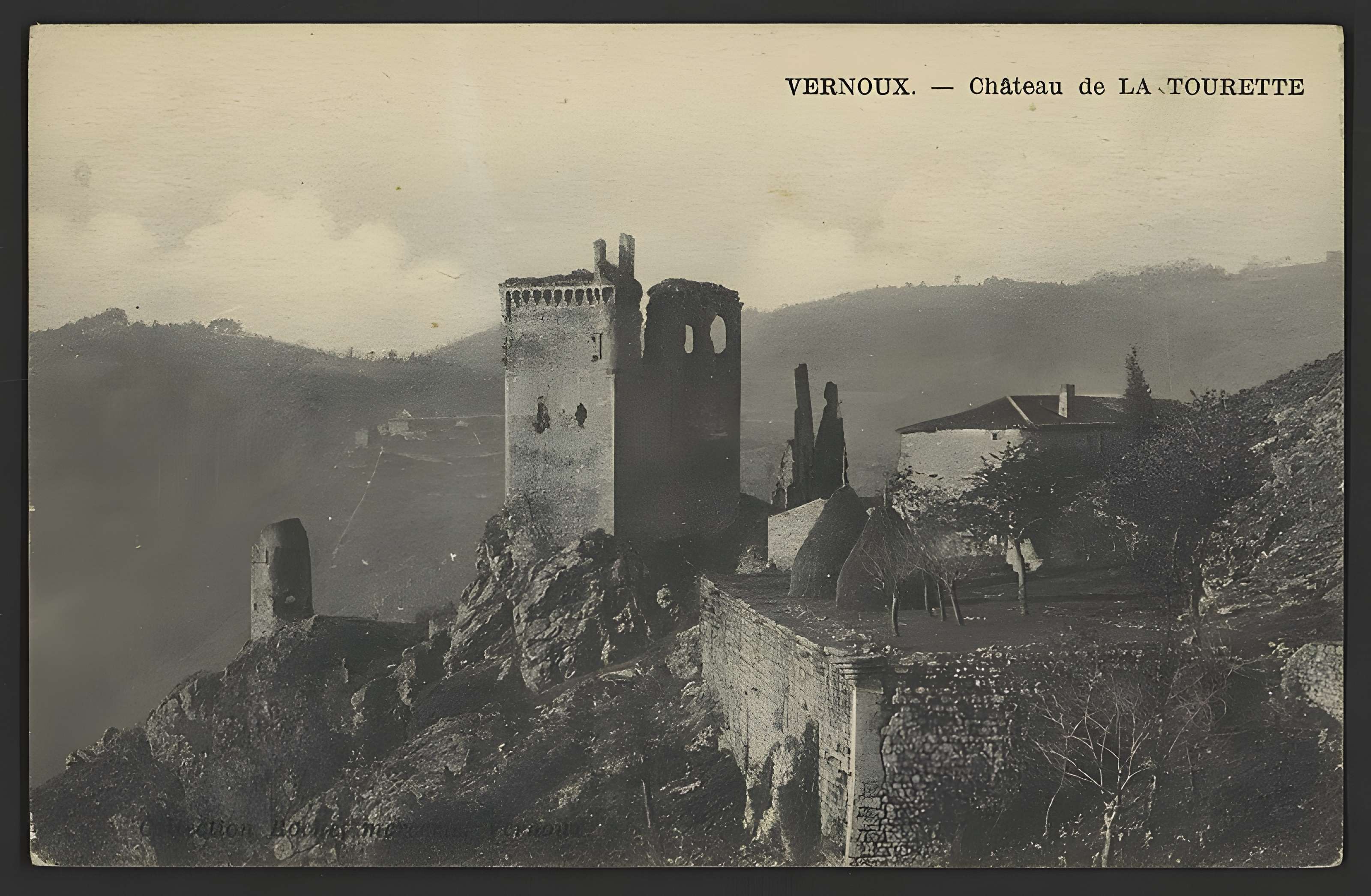 Château de La Tourette à Vernoux-en-Vivarais