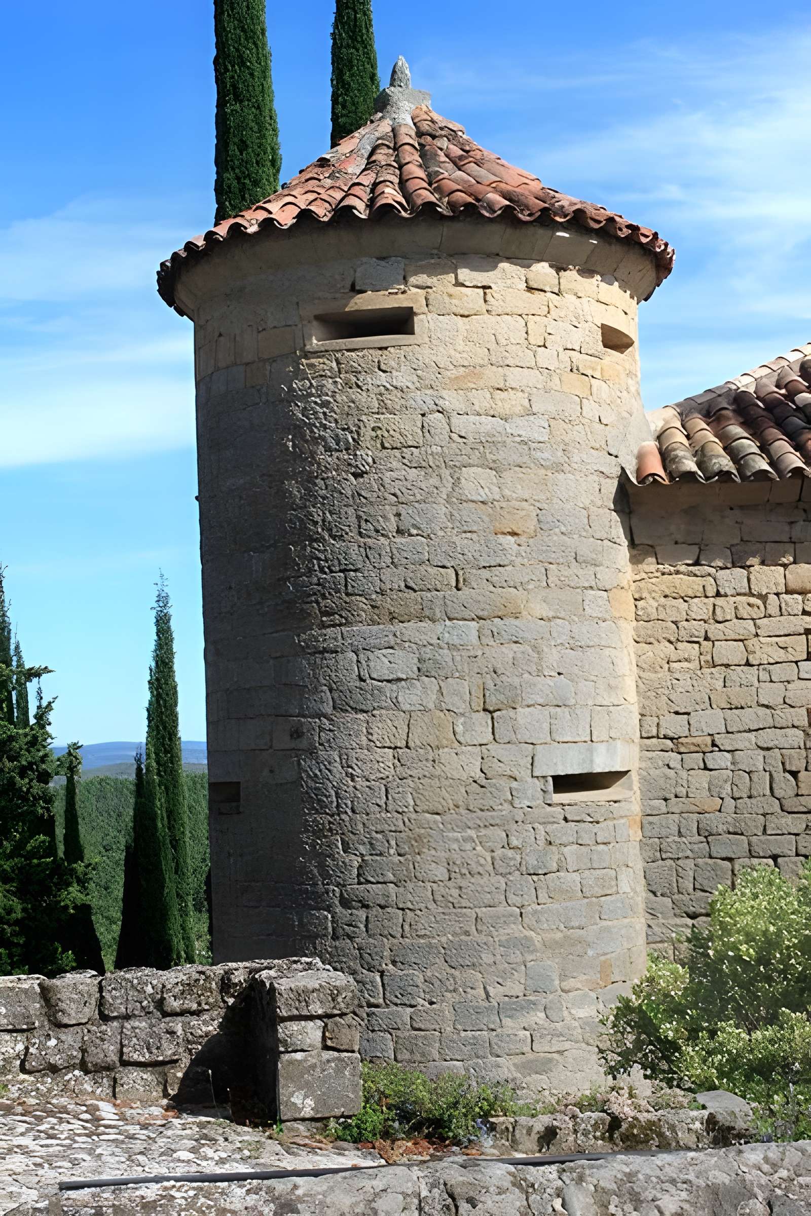 Château de Lamothe à Chassiers 