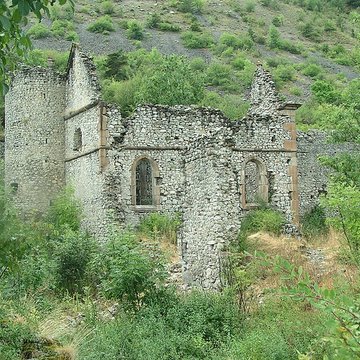 Château de Lesdiguières ruines du