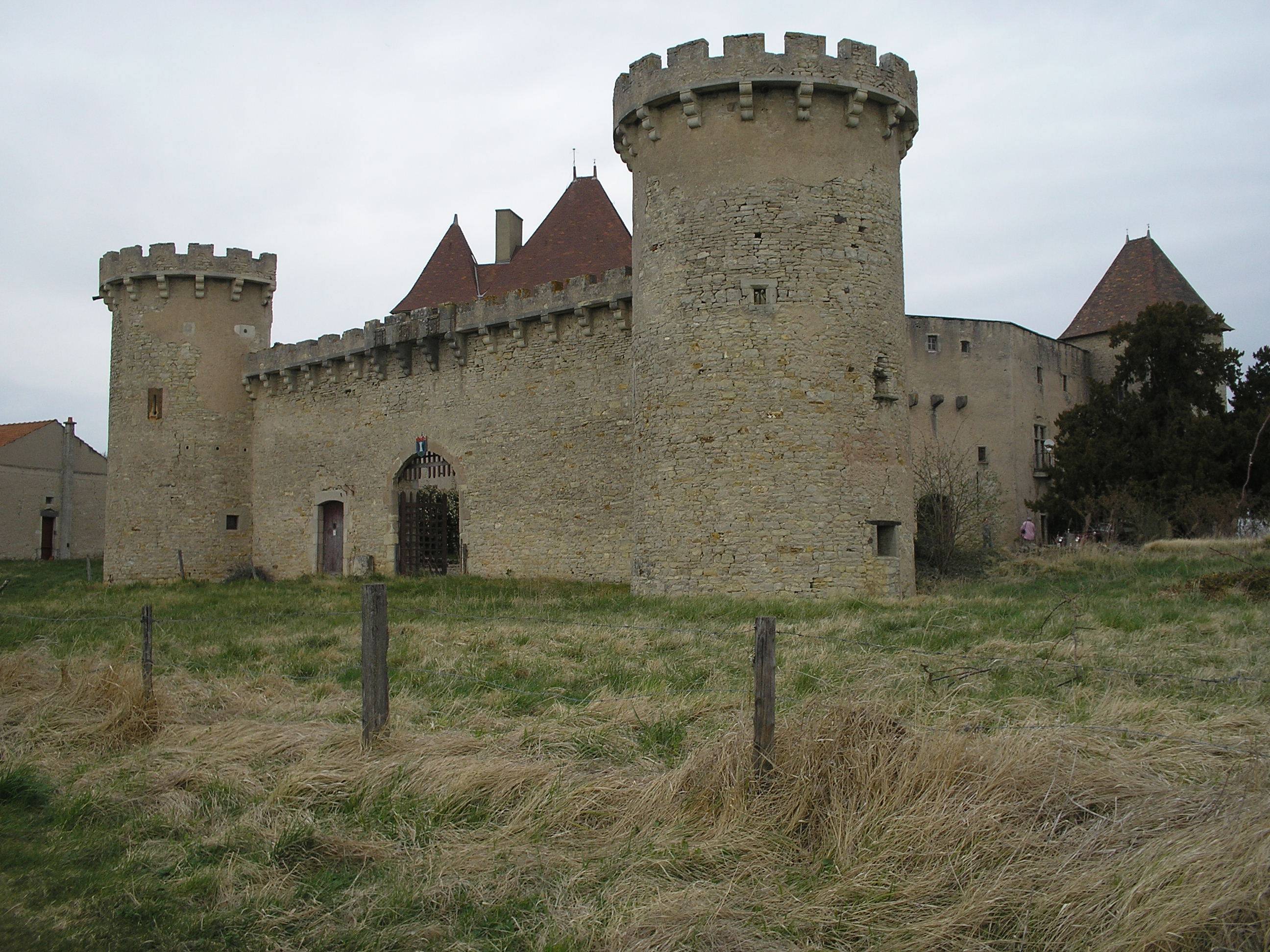 Château de La Roche à Chaptuzat