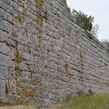 Restes du château de Miramont