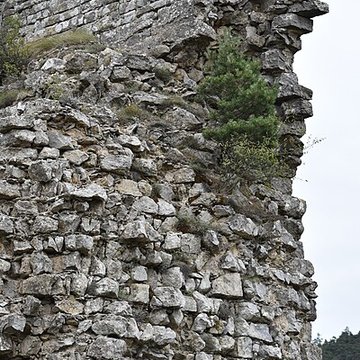 Restes du château de Miramont