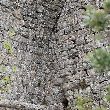 Restes du château de Miramont
