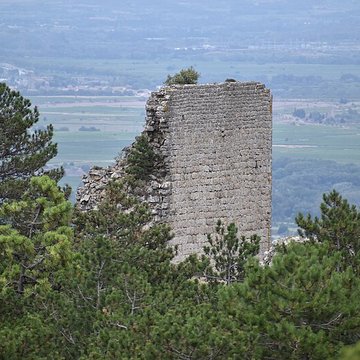 Restes du château de Miramont