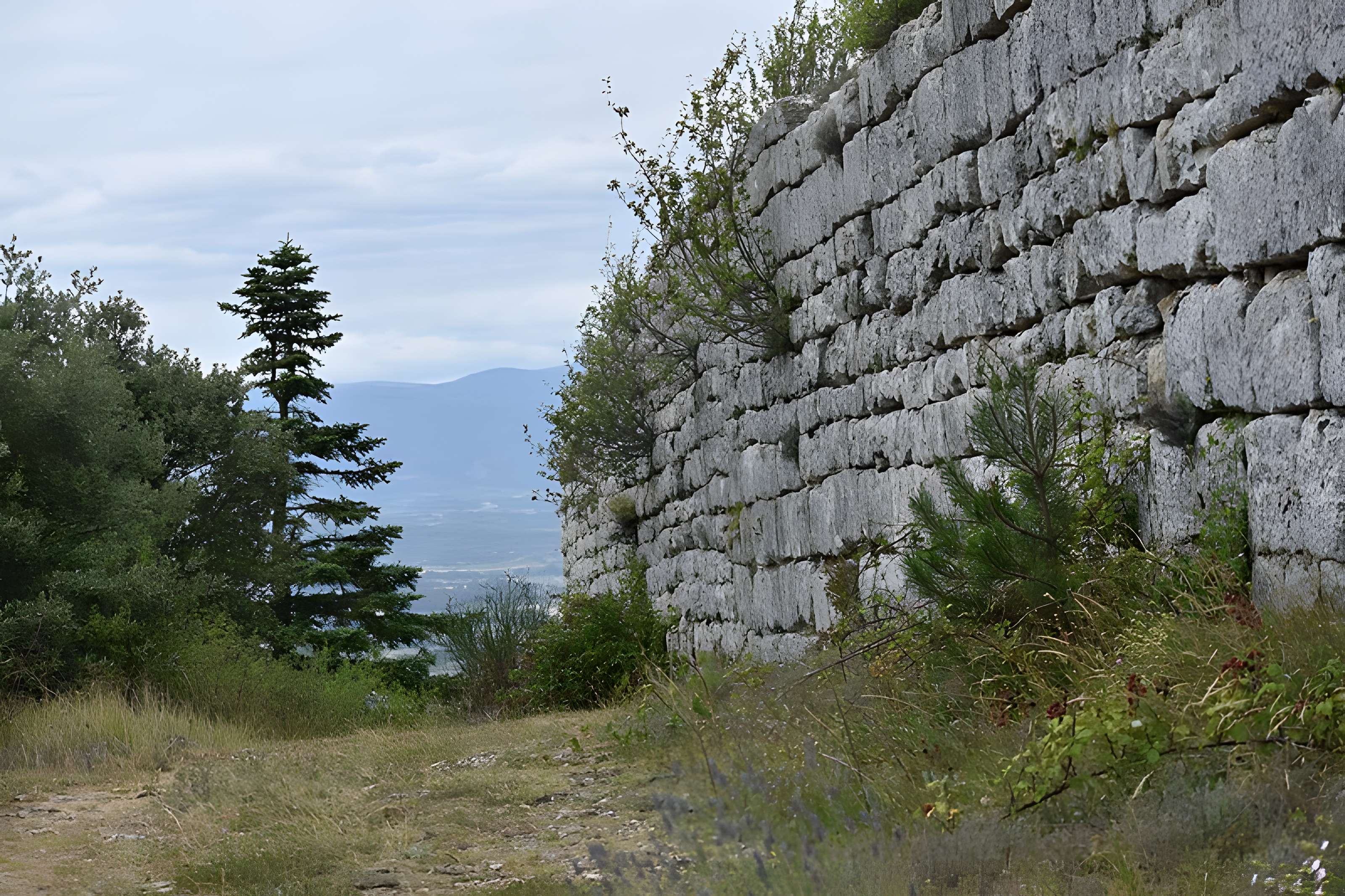 Restes du château de Miramont