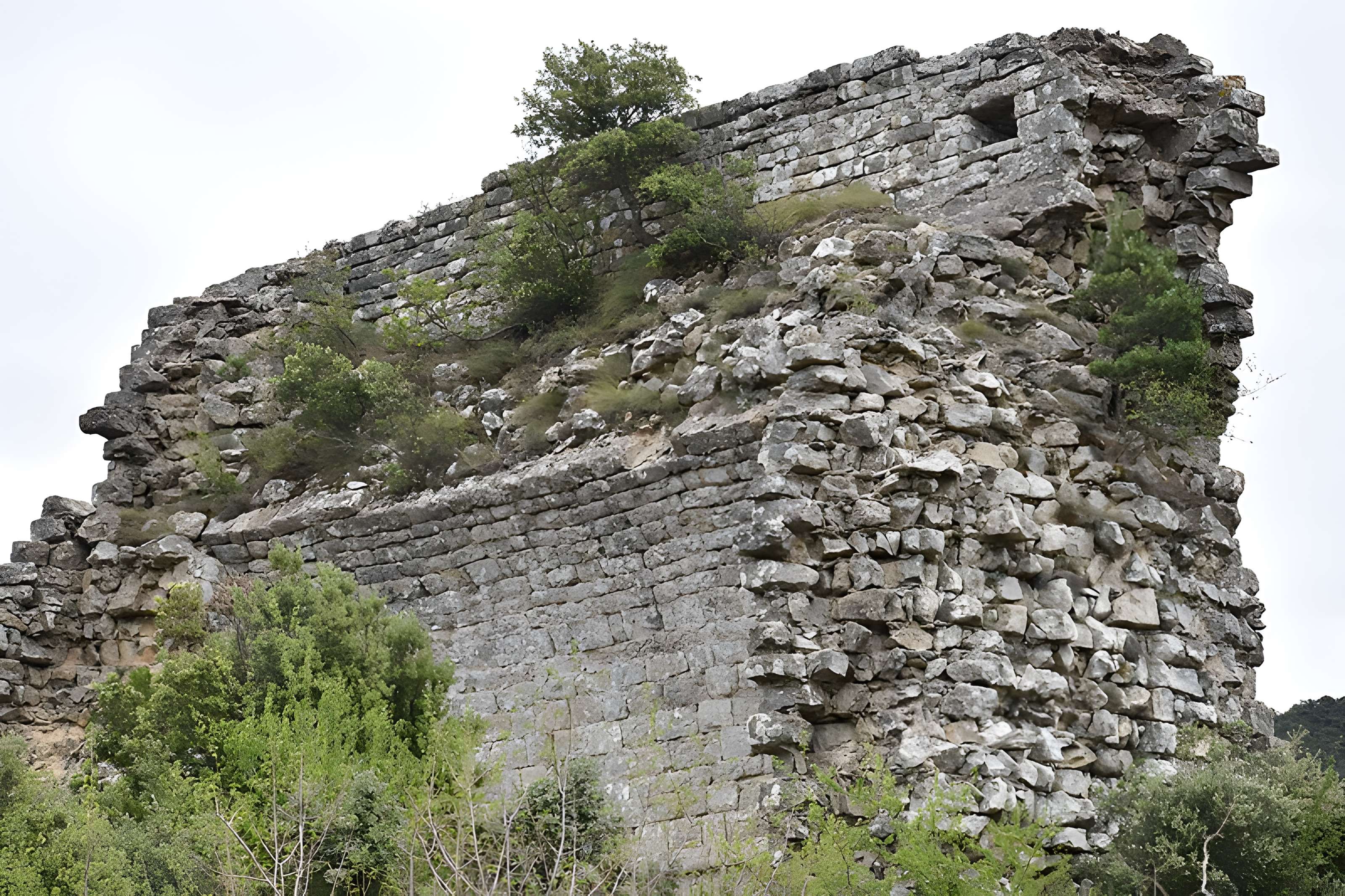 Restes du château de Miramont