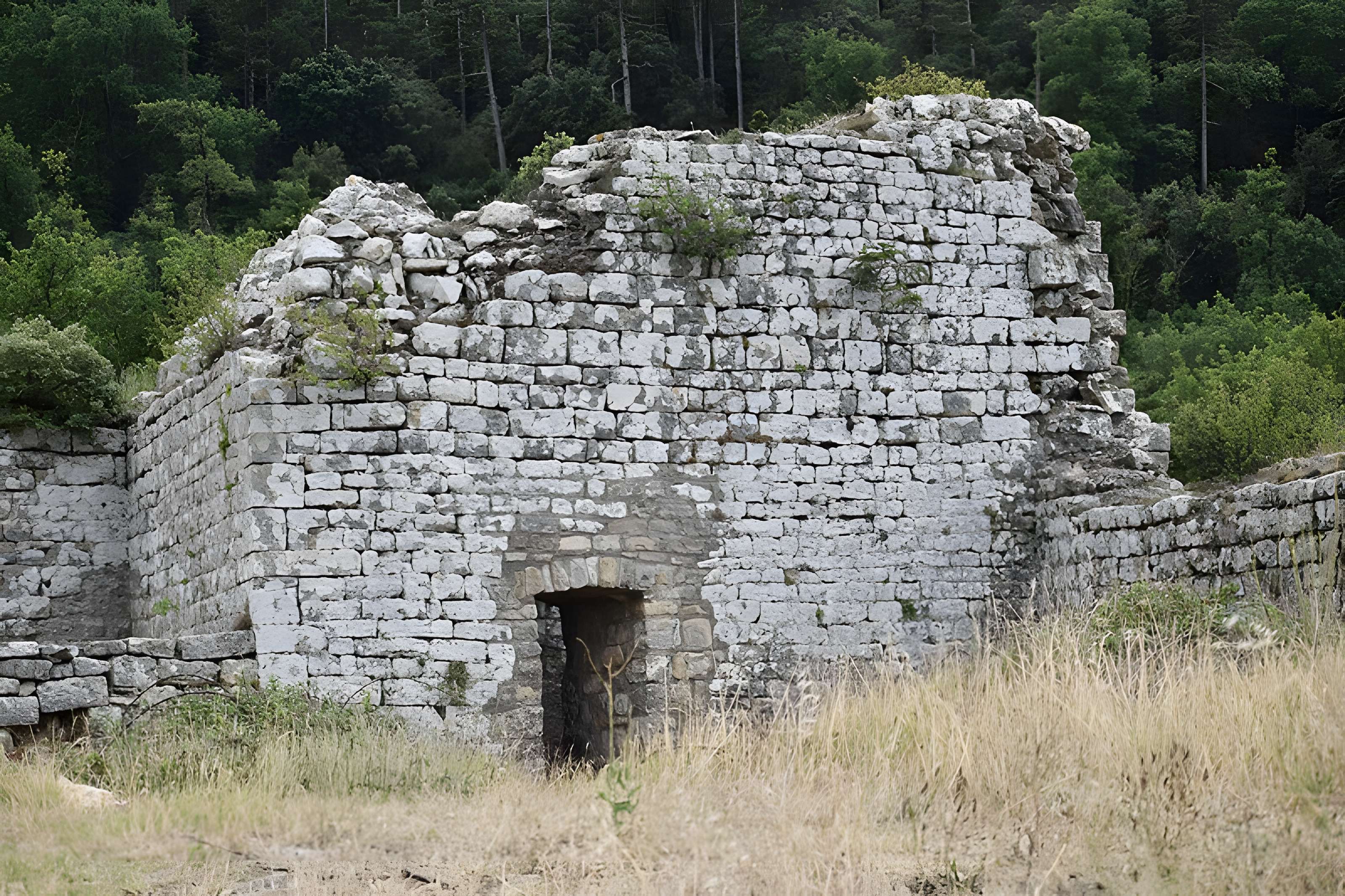 Restes du château de Miramont