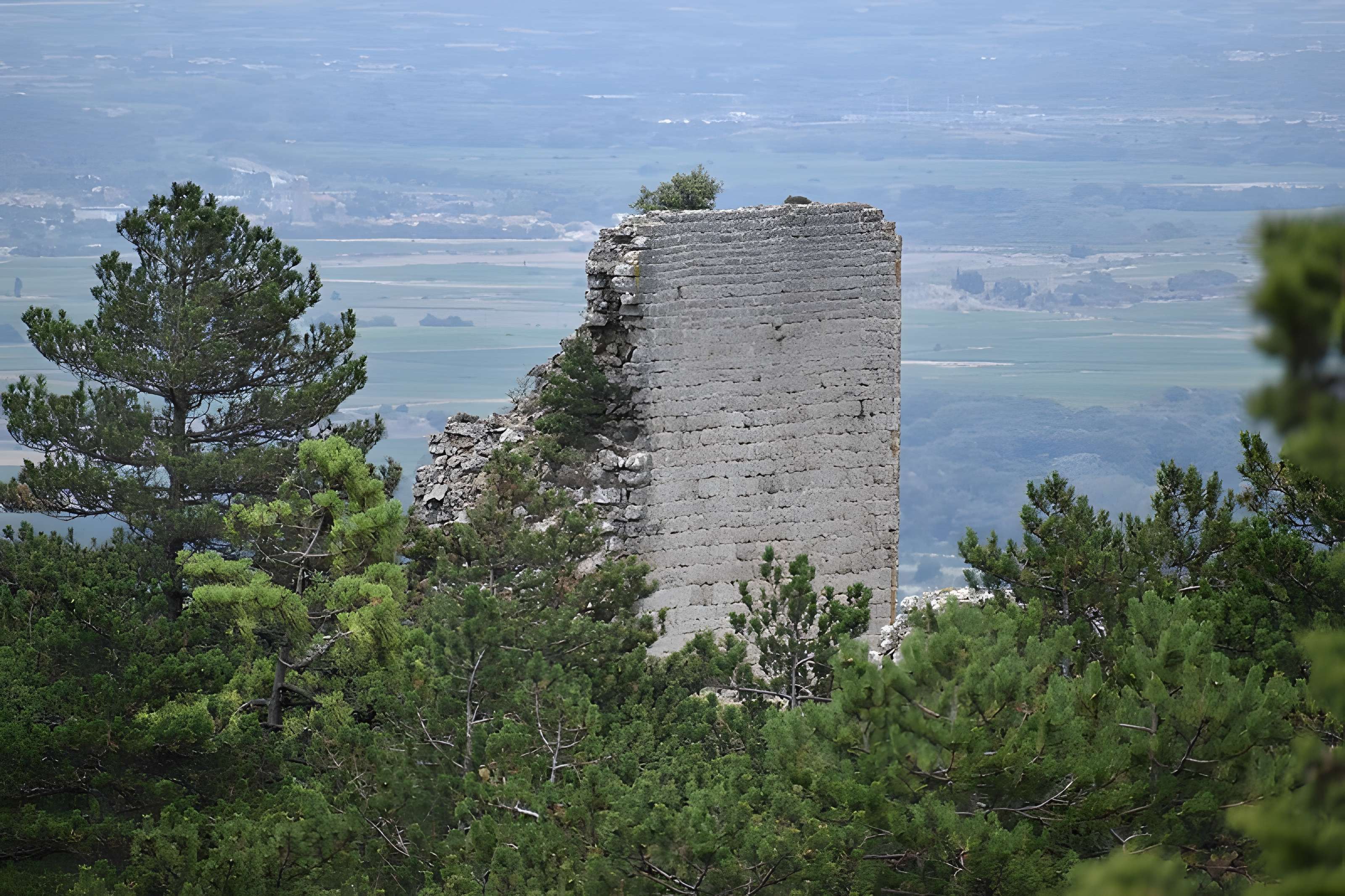Restes du château de Miramont