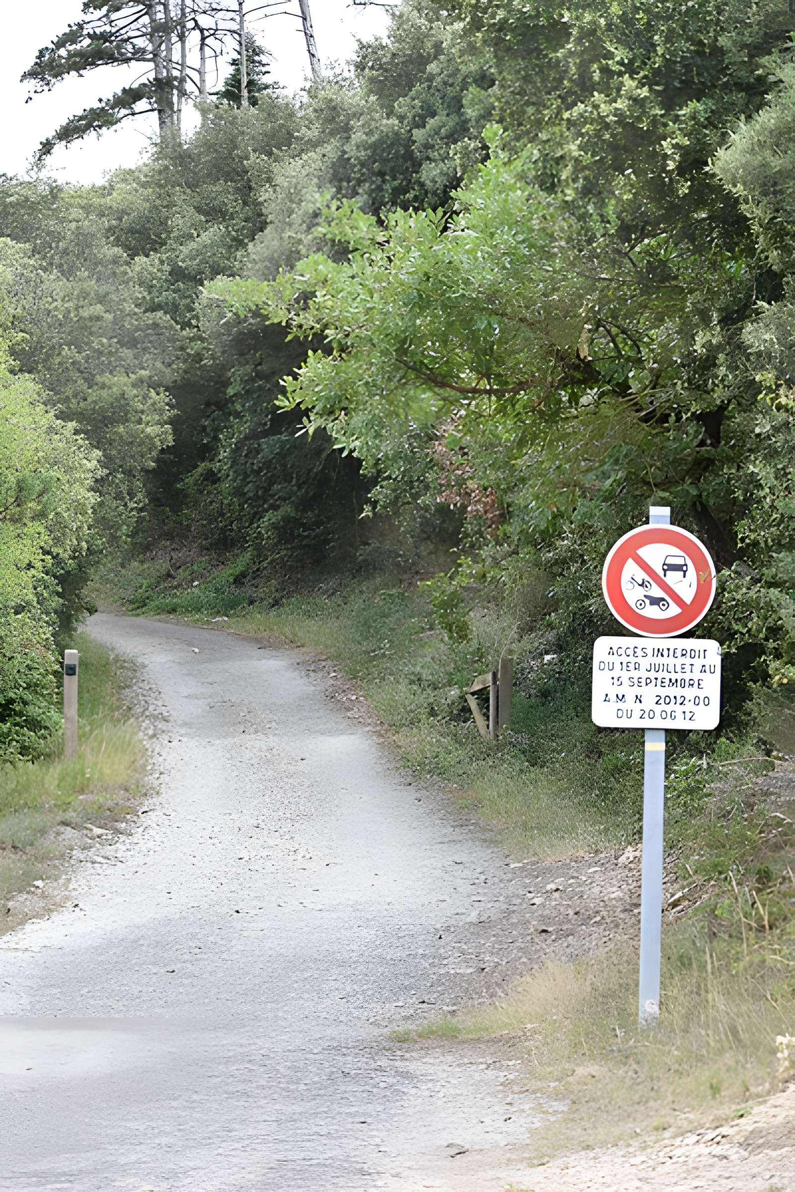 Restes du château de Miramont