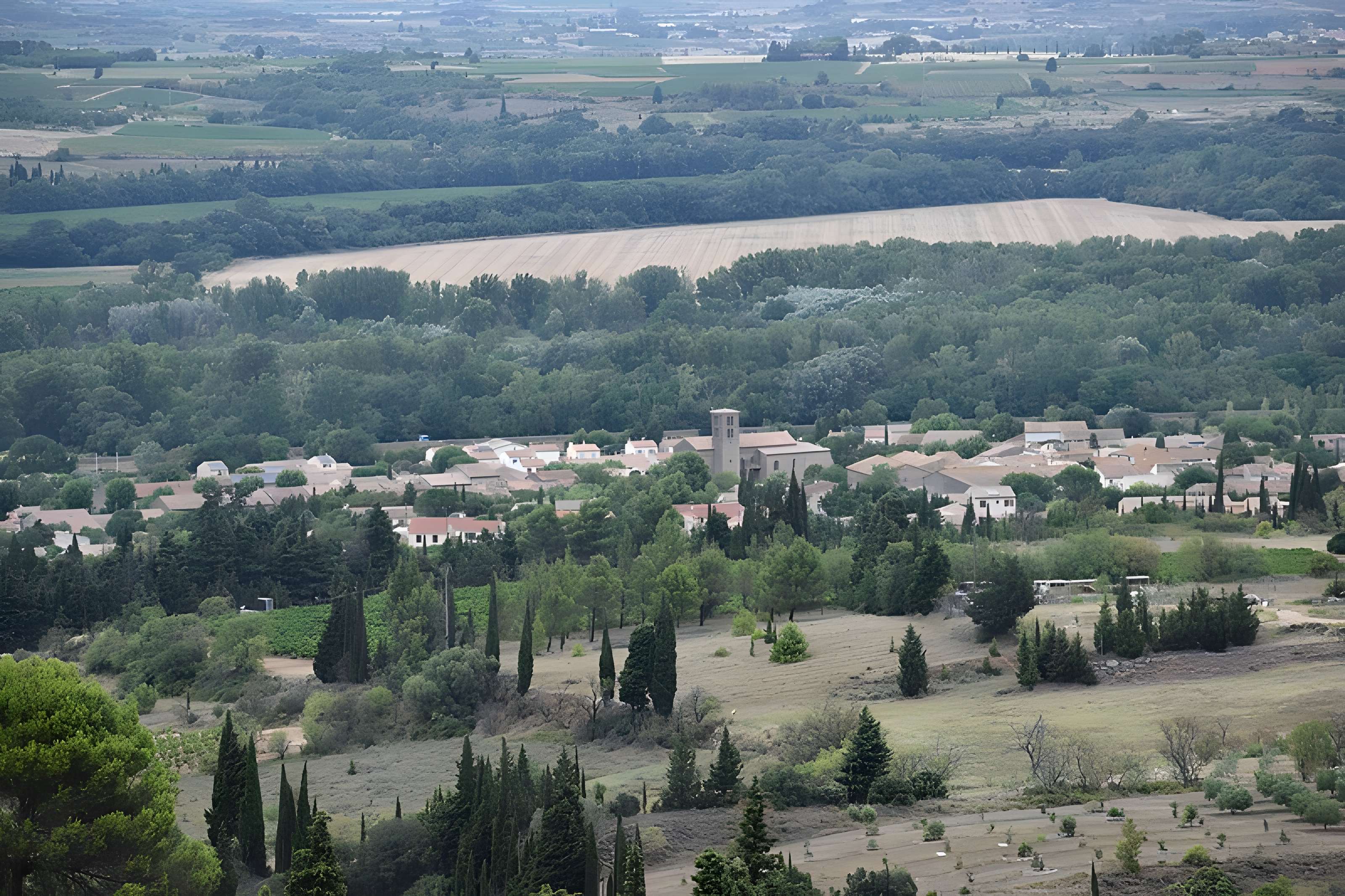 Restes du château de Miramont