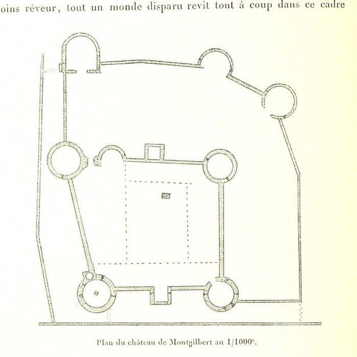 Photo de Restes du château de Montgilbert