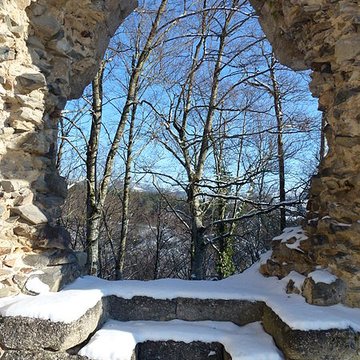 Restes du château de Montgilbert