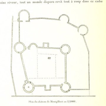 Restes du château de Montgilbert