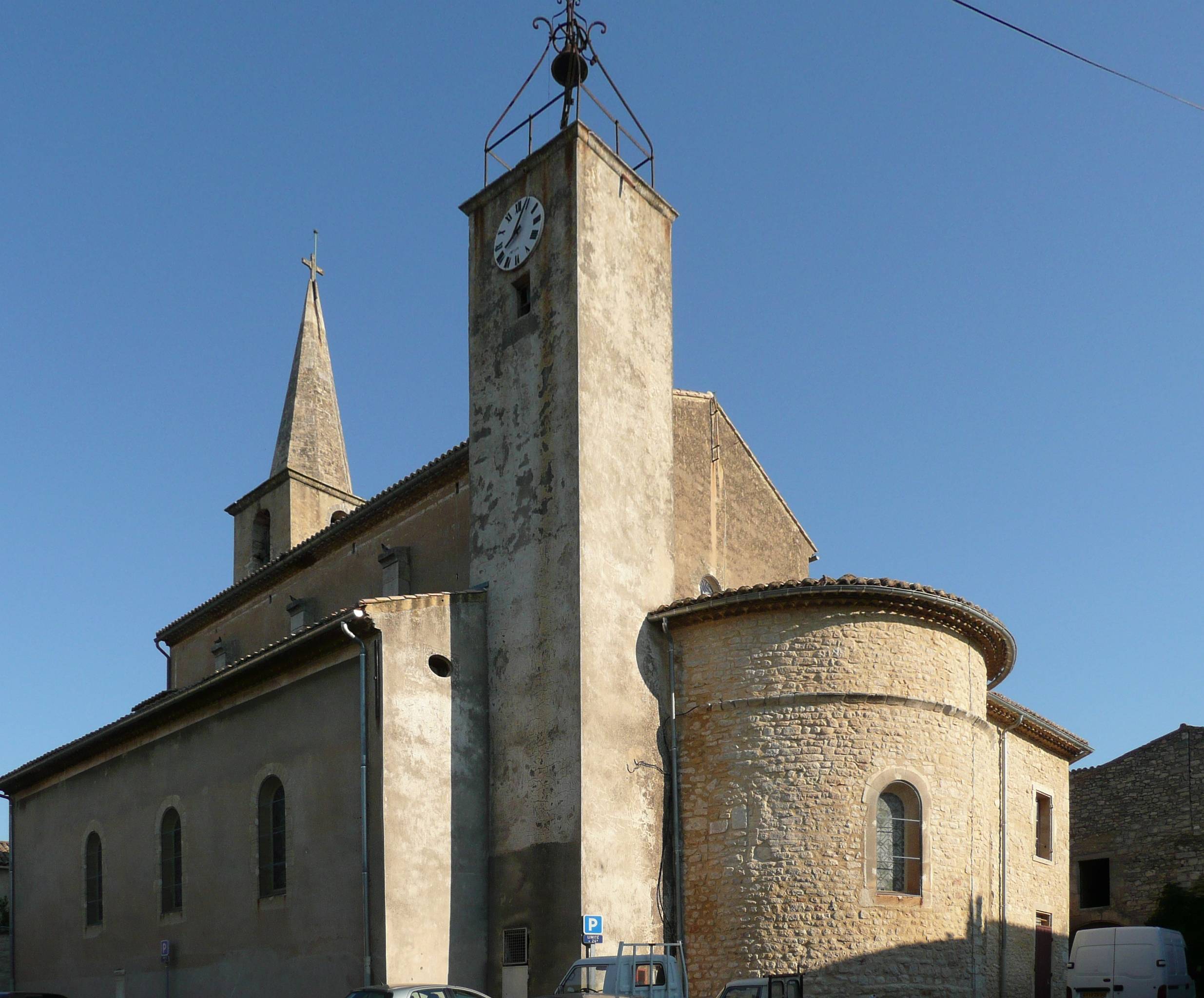 Photo de Saint-Gervais Kerk van Saint-Gervais (Gard)