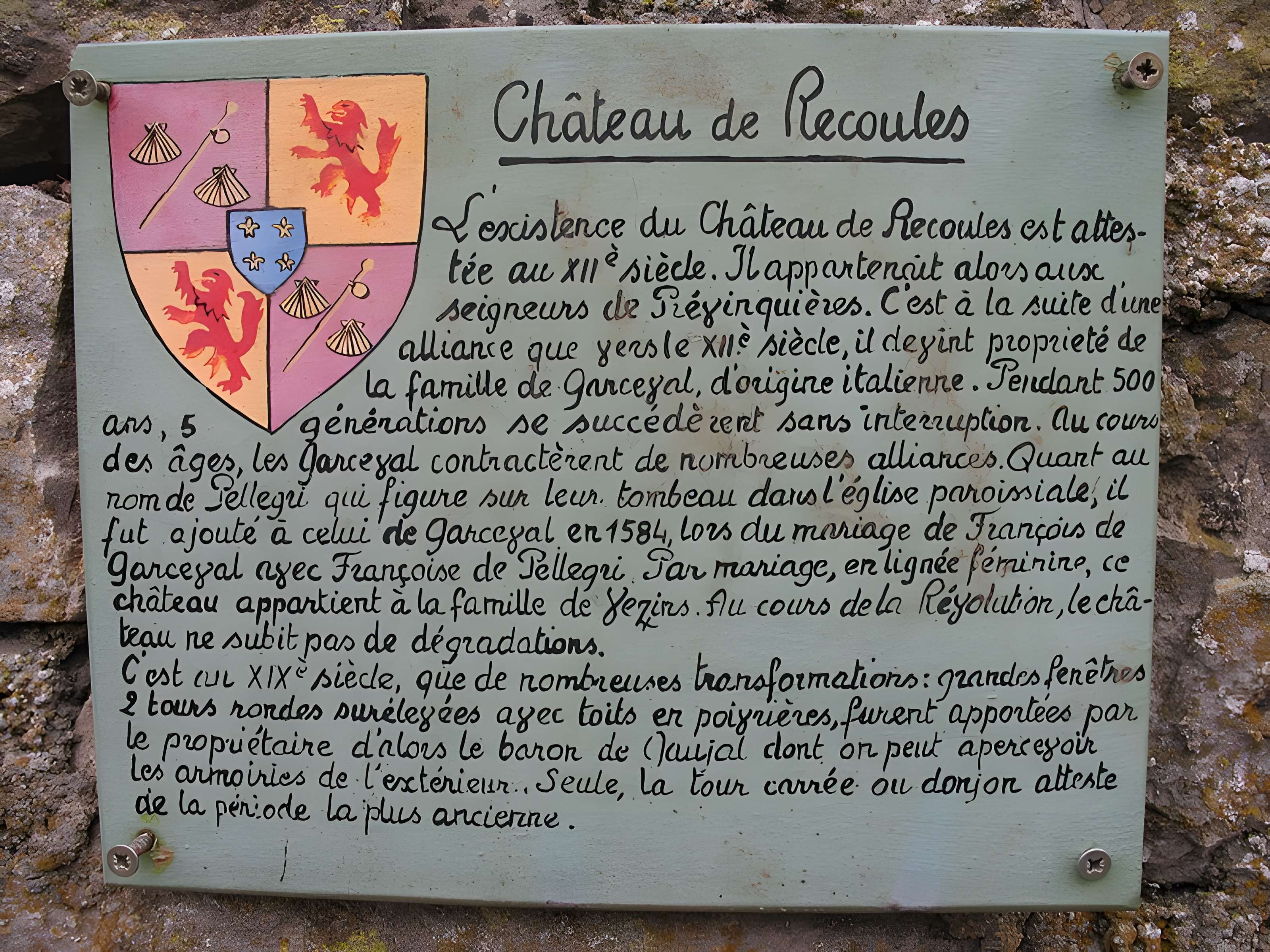 Château de Recoules