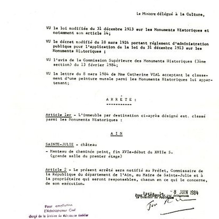 Photo de Château de Sainte-Julie