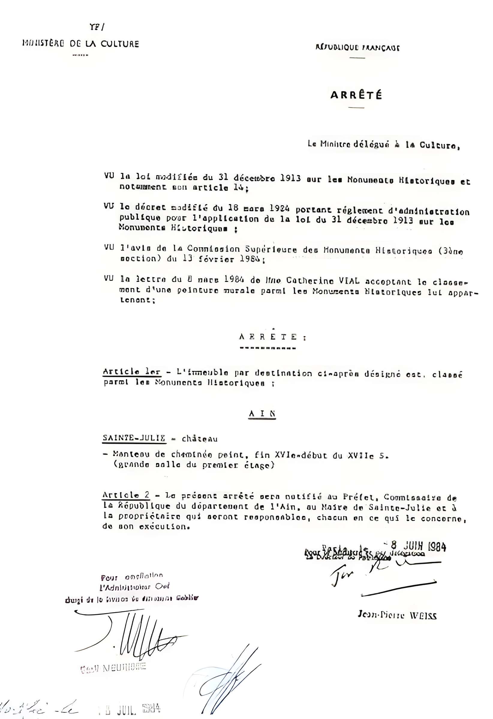 Château de Sainte-Julie