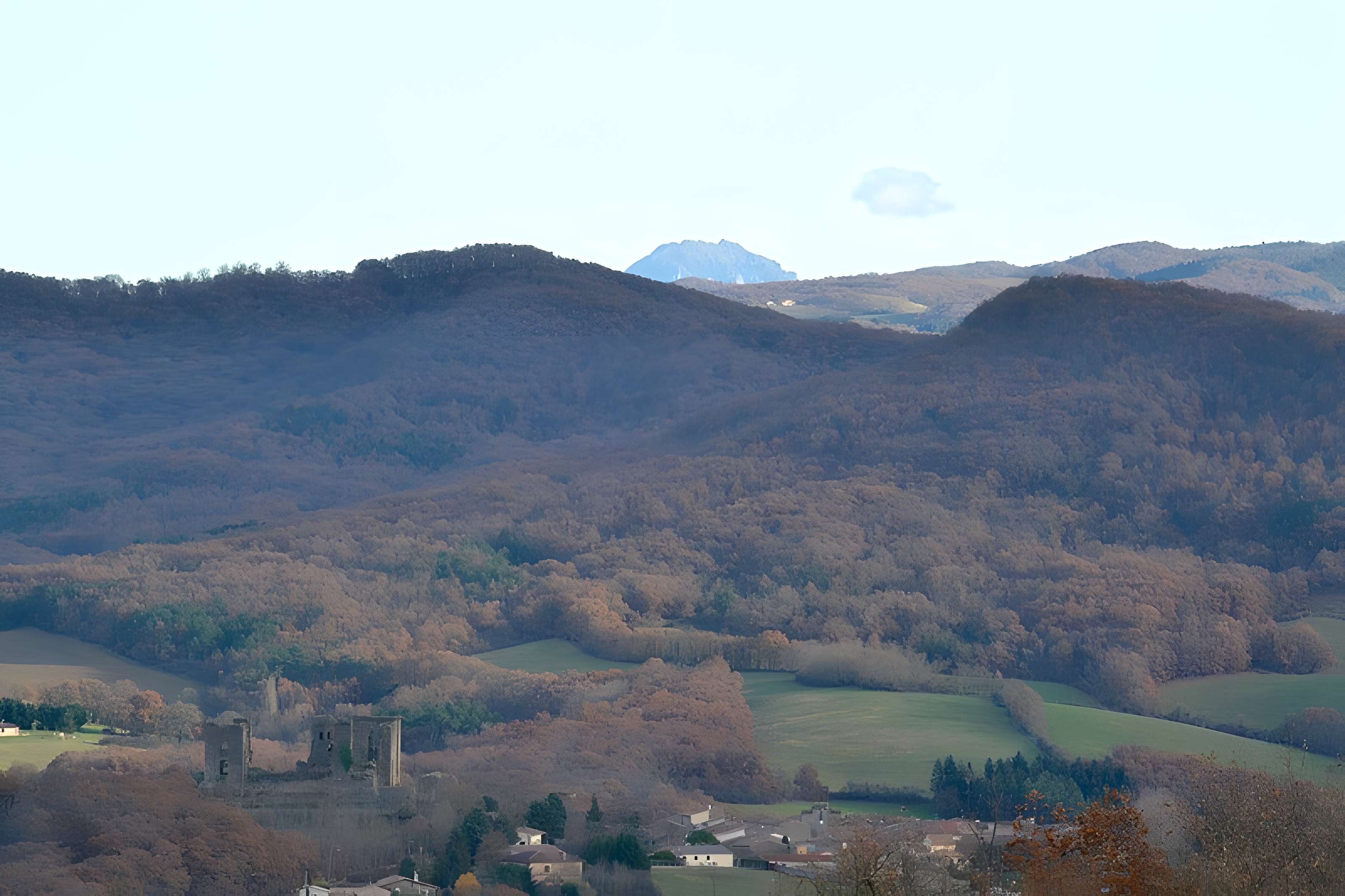 Château de Lagarde dans l'Ariège