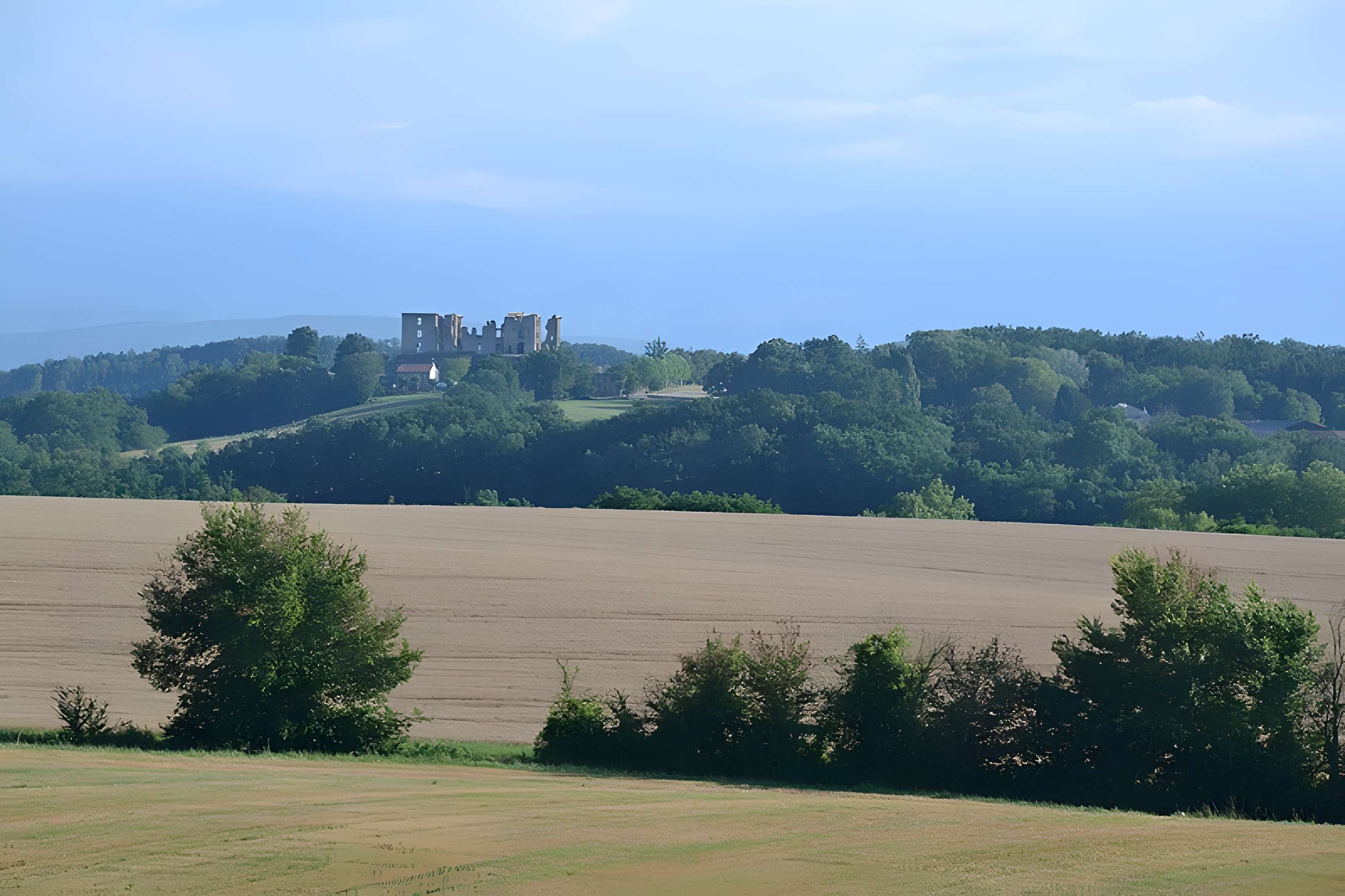 Château de Lagarde dans l'Ariège