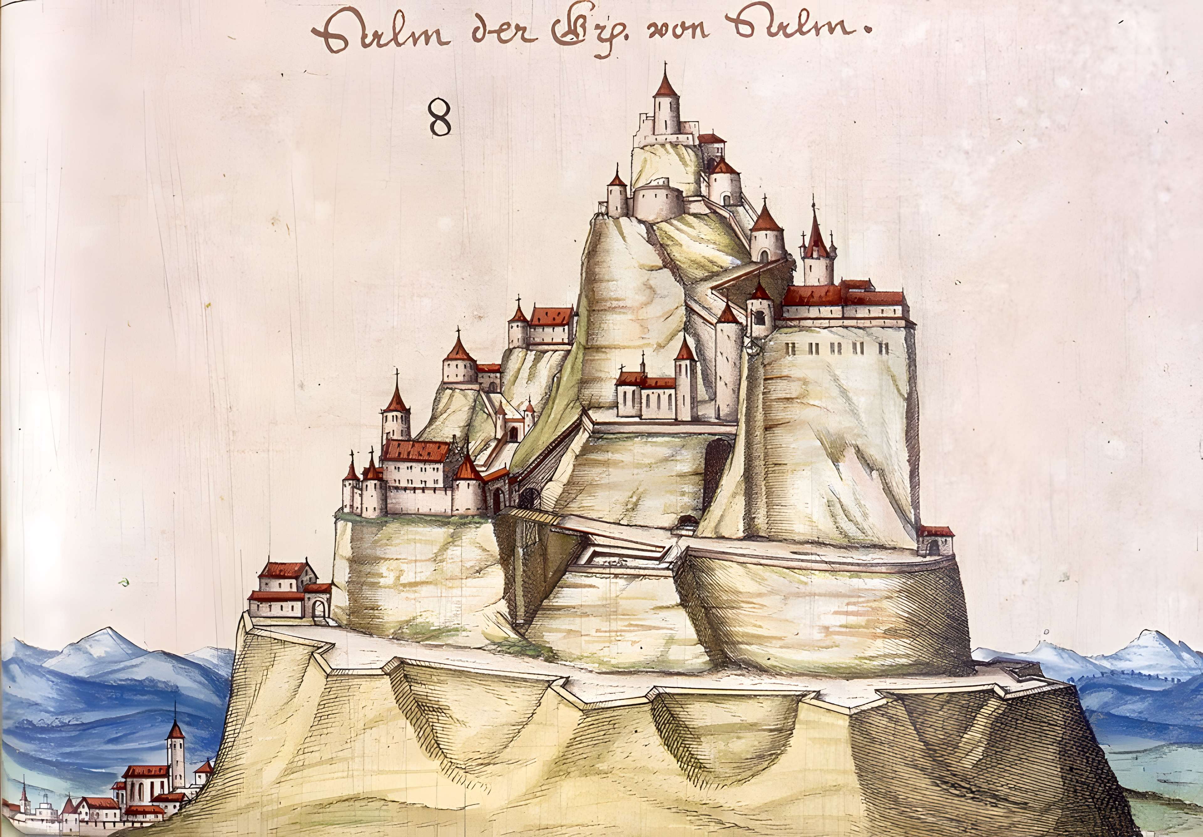 Ruines du château Salm