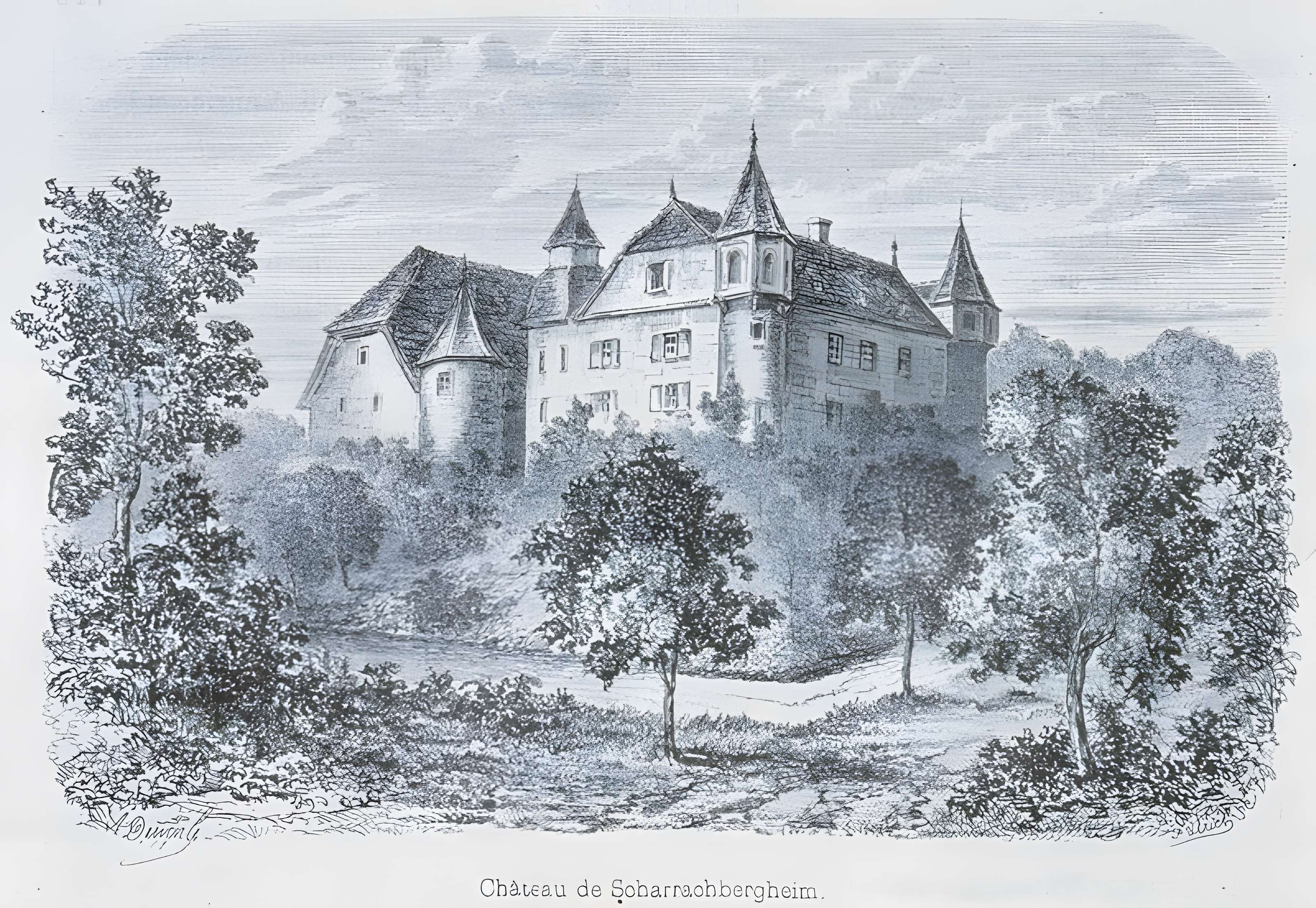 Château de Scharrachbergheim