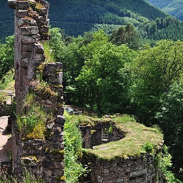 Ruines du château de Schoeneck