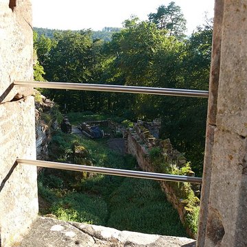 Ruines du château de Schoeneck