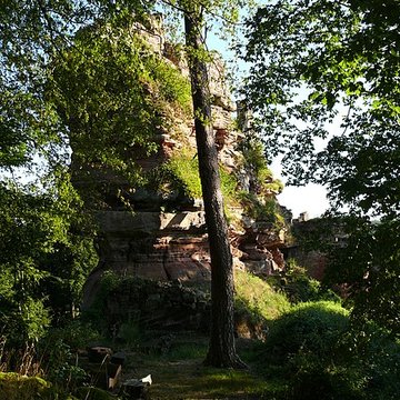 Ruines du château de Schoeneck