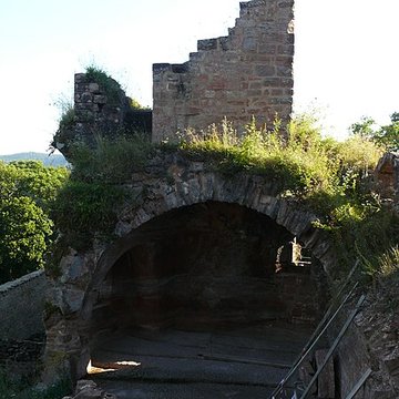Ruines du château de Schoeneck