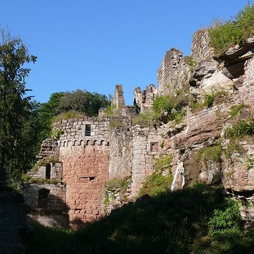 Ruines du château de Schoeneck