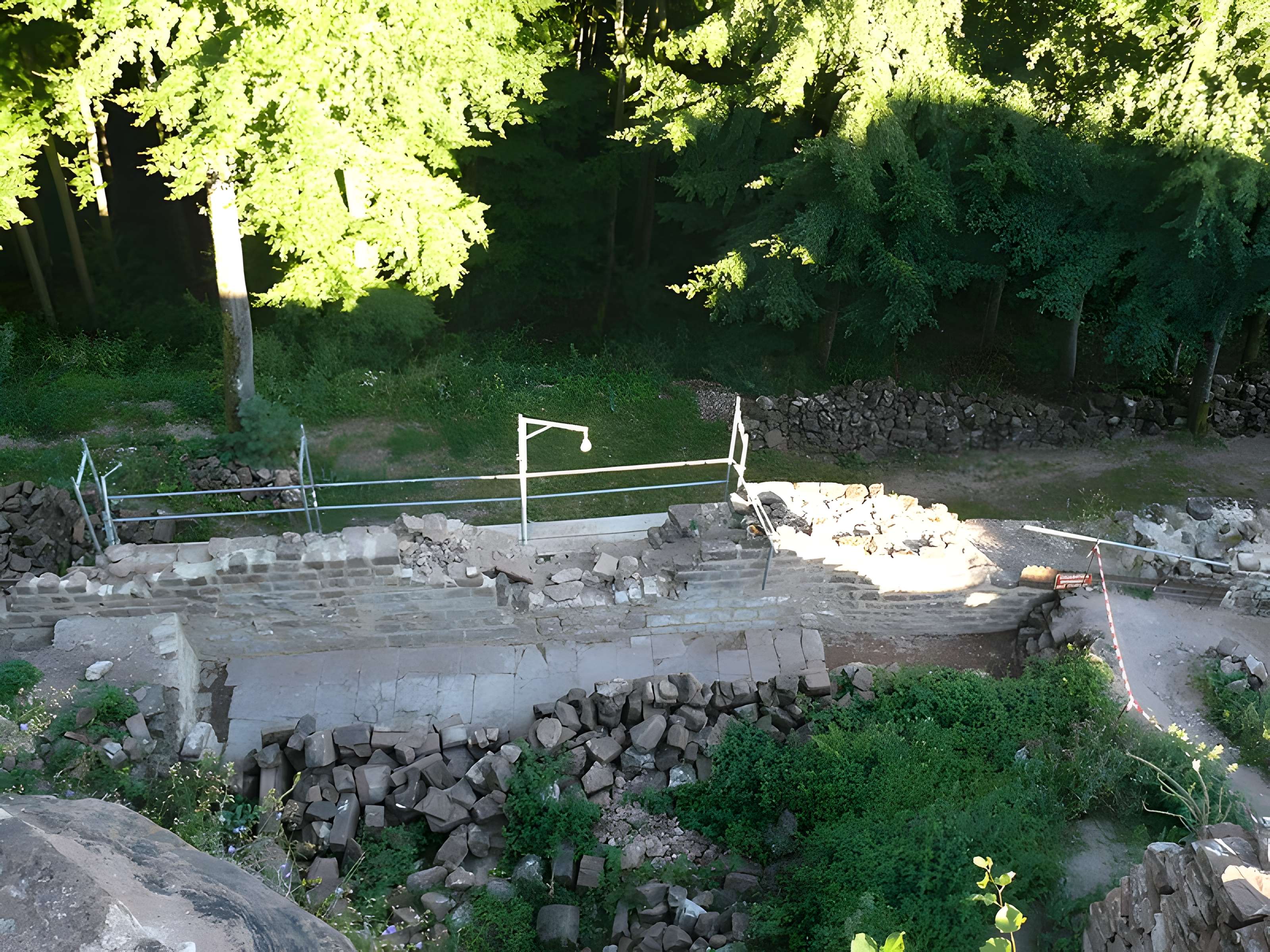 Ruines du château de Schoeneck