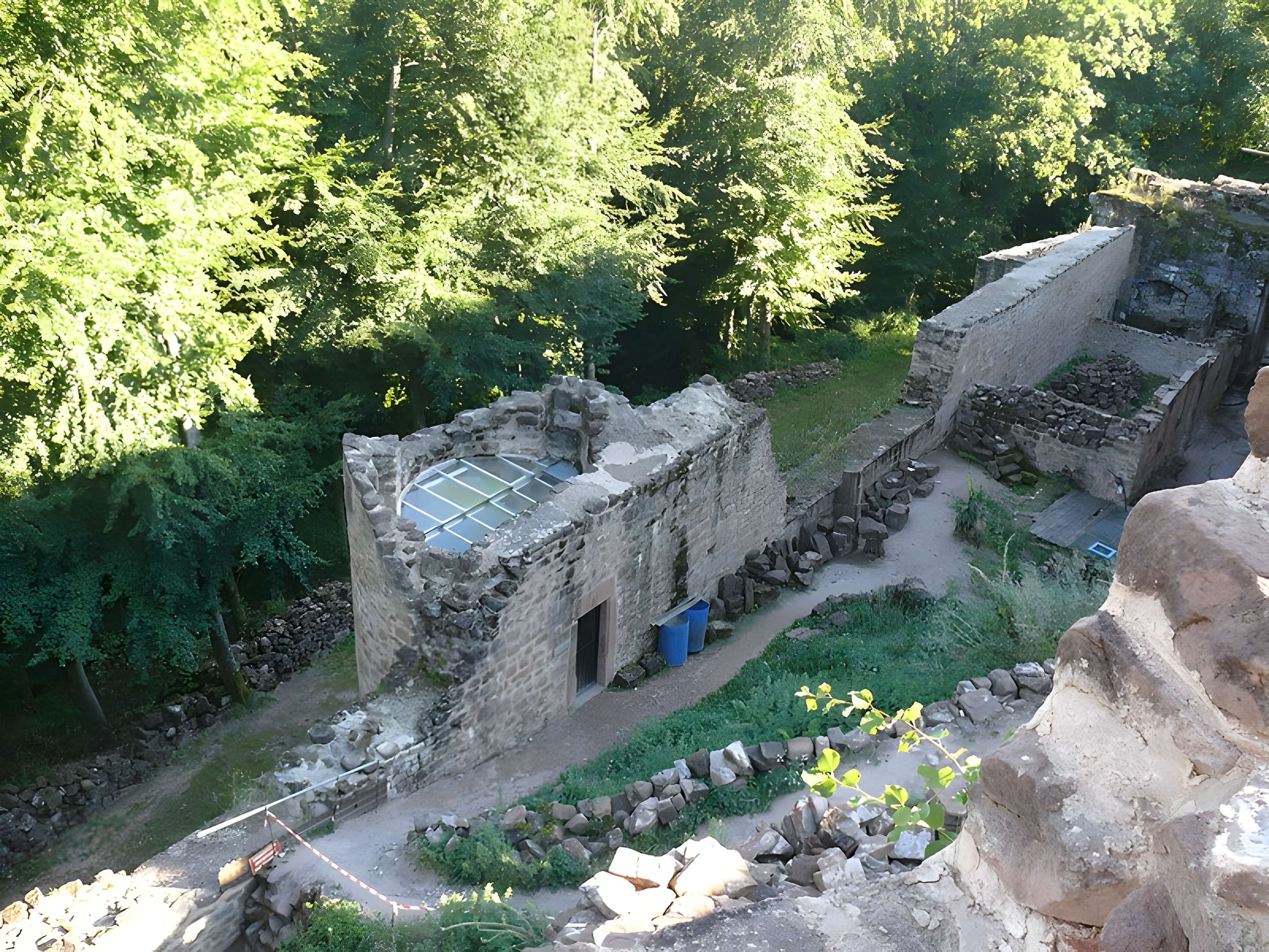 Ruines du château de Schoeneck