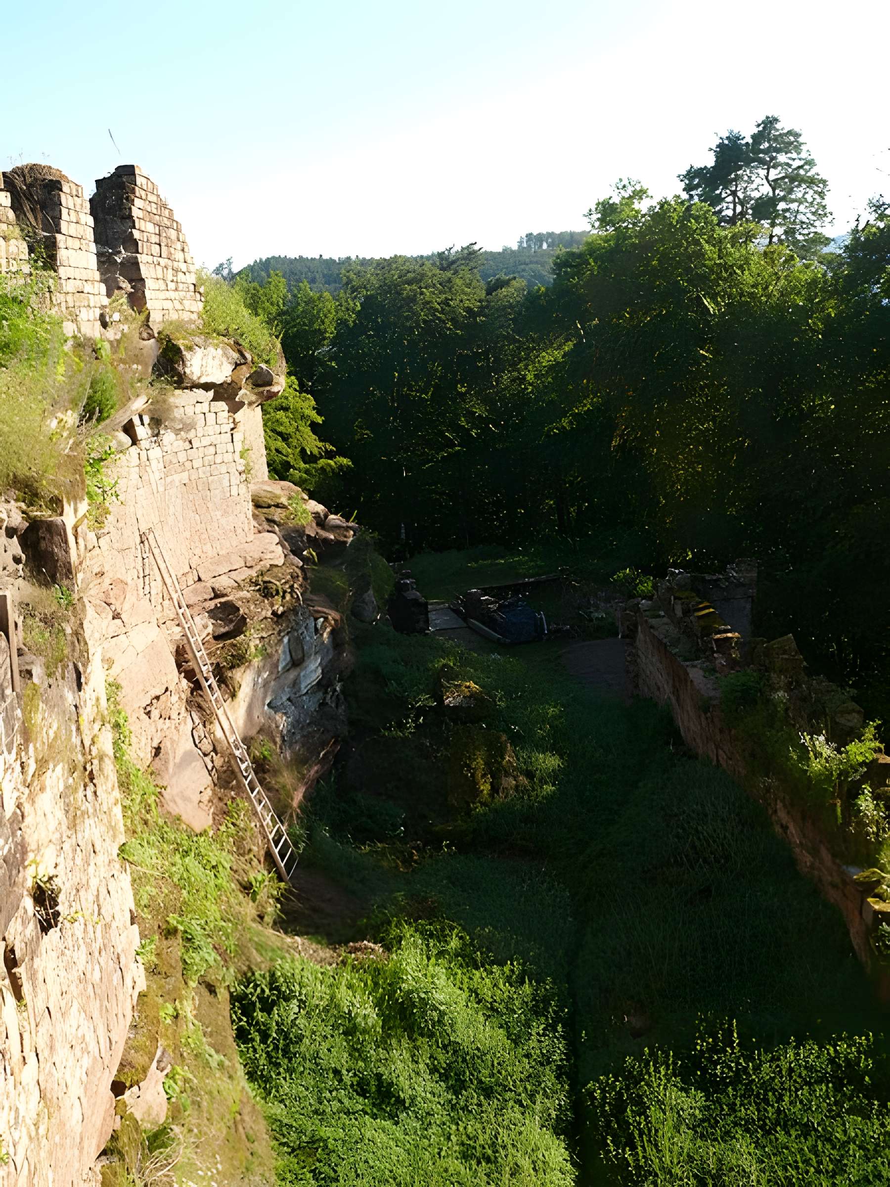 Ruines du château de Schoeneck