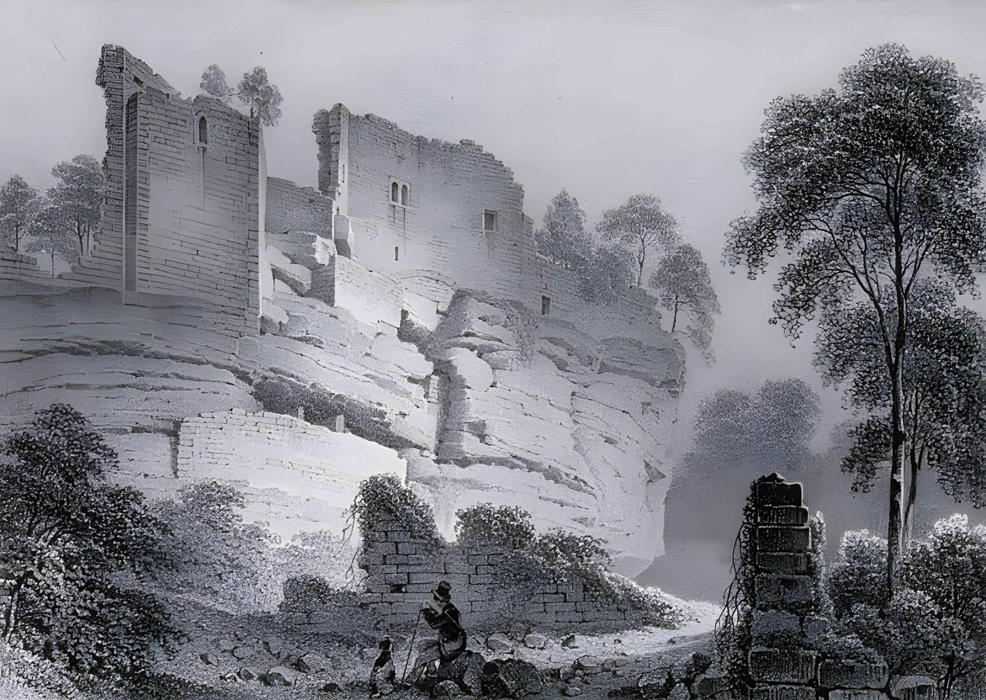 Ruines du château de Schoeneck