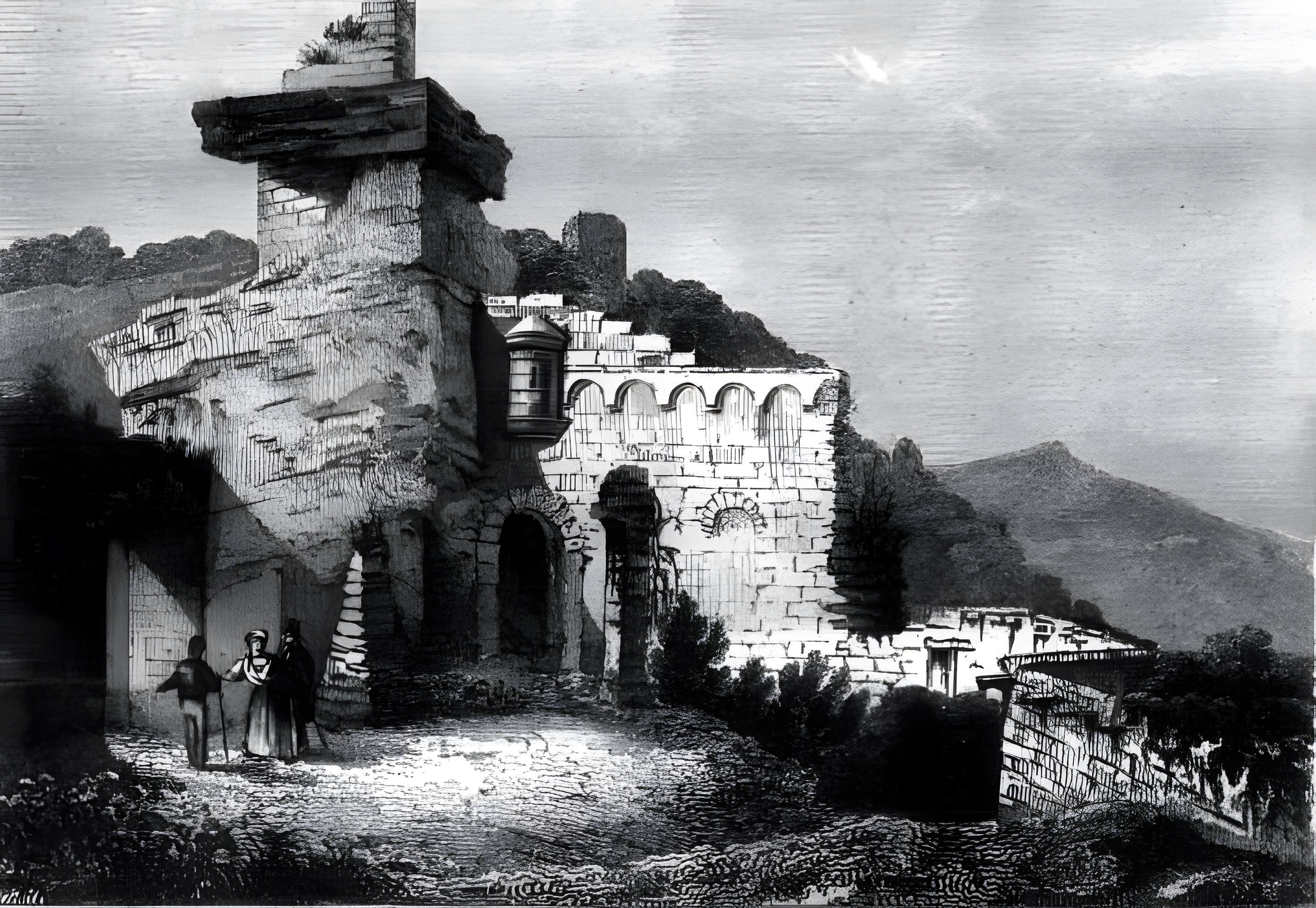 Ruines du château de Schoeneck