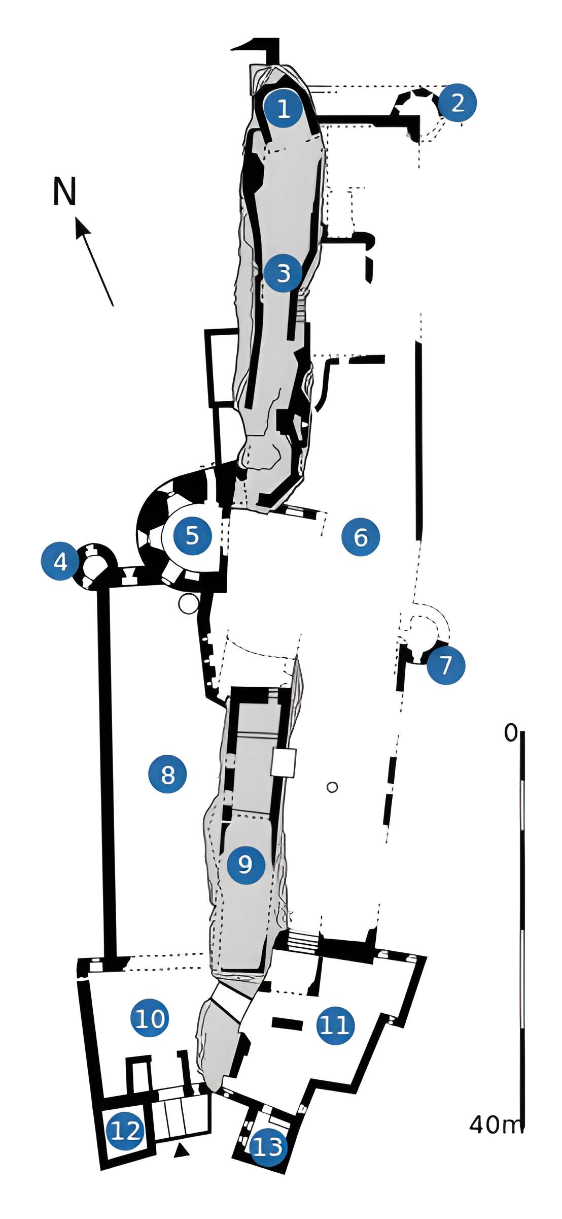 Ruines du château de Schoeneck