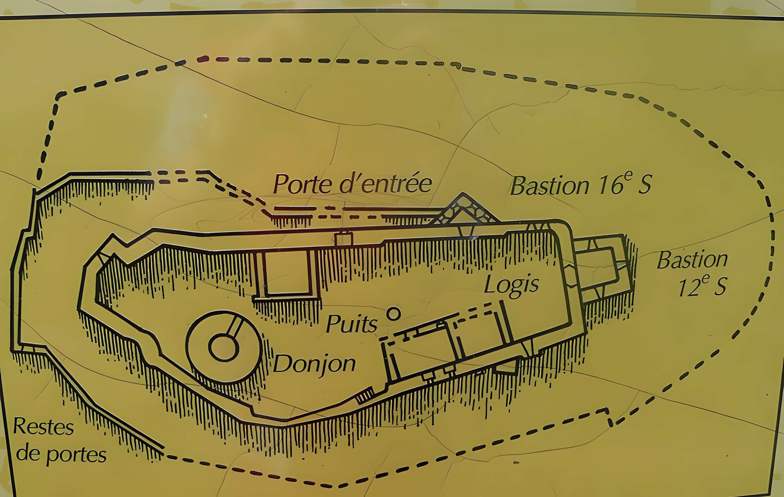 Ruines du château du Frankenbourg