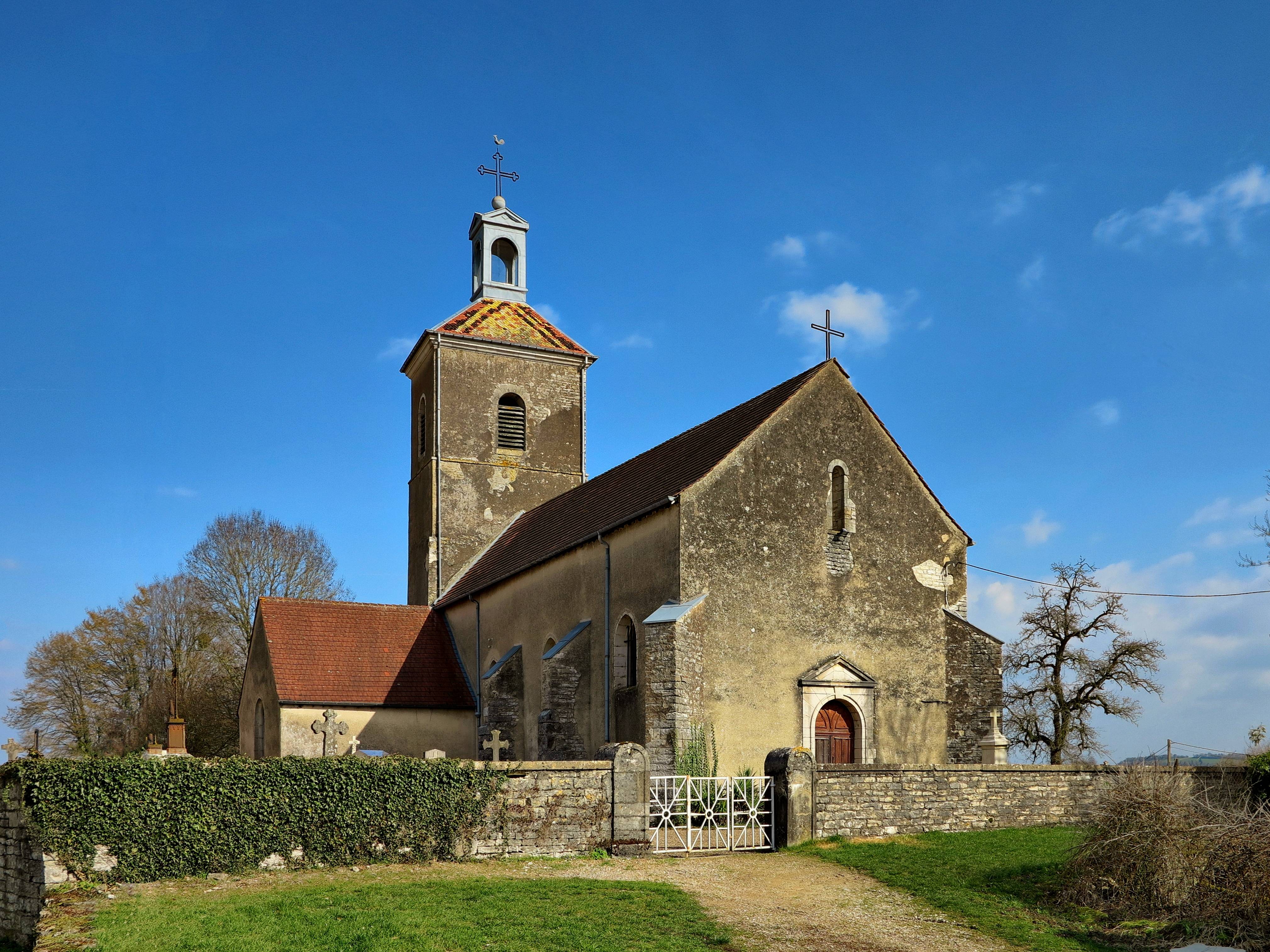 Photo de Saint-Ferréol-et-Saint-Ferjeux Kerk van Chenevrey