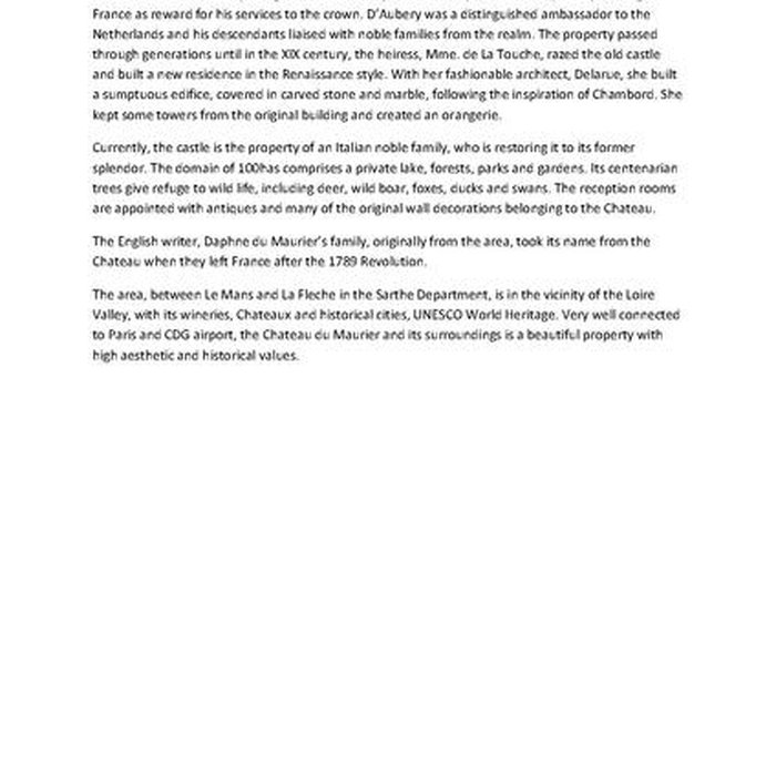 Photo de Château du Maurier