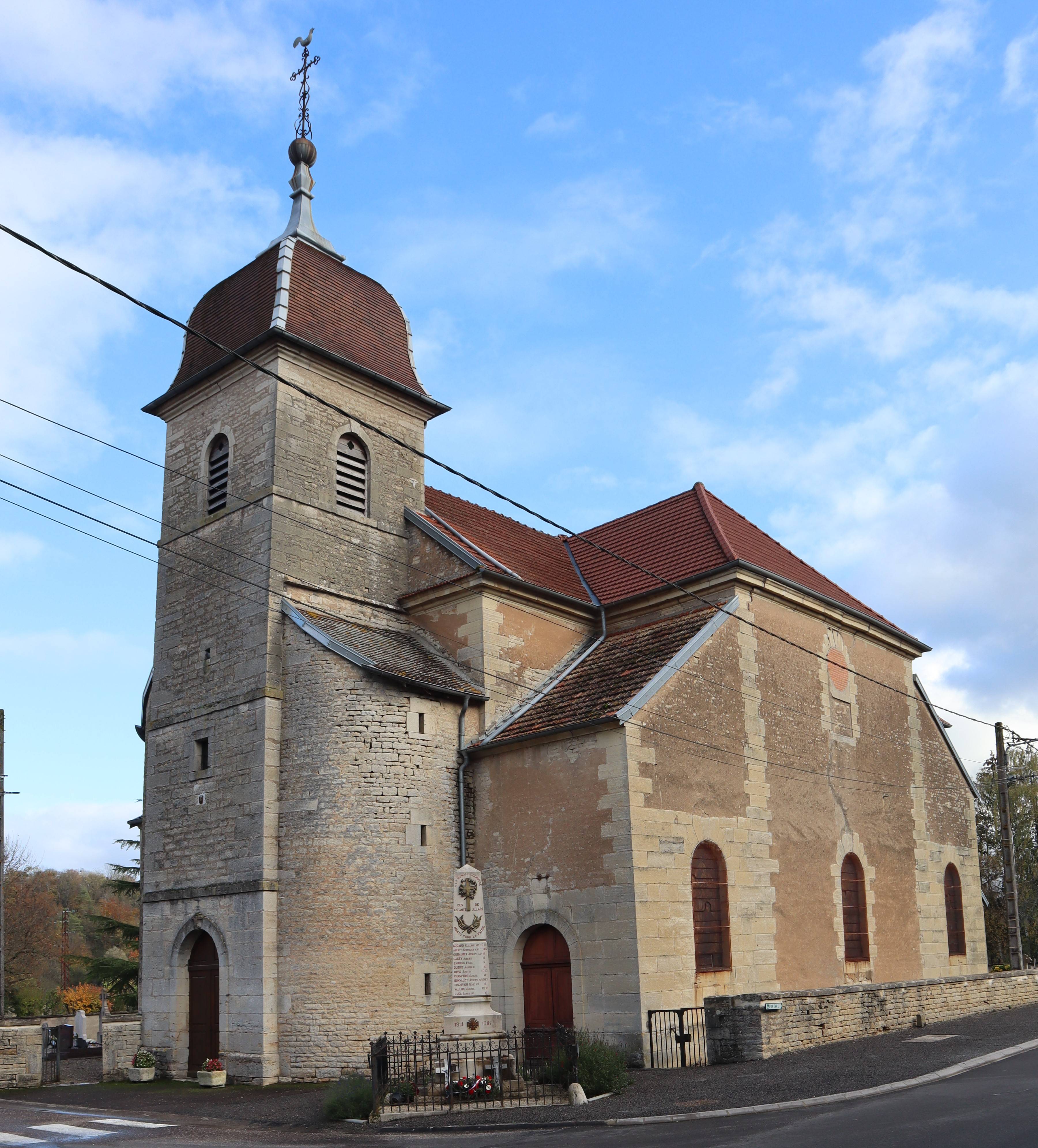 Photo de Église Saint-Hubert de Delain
