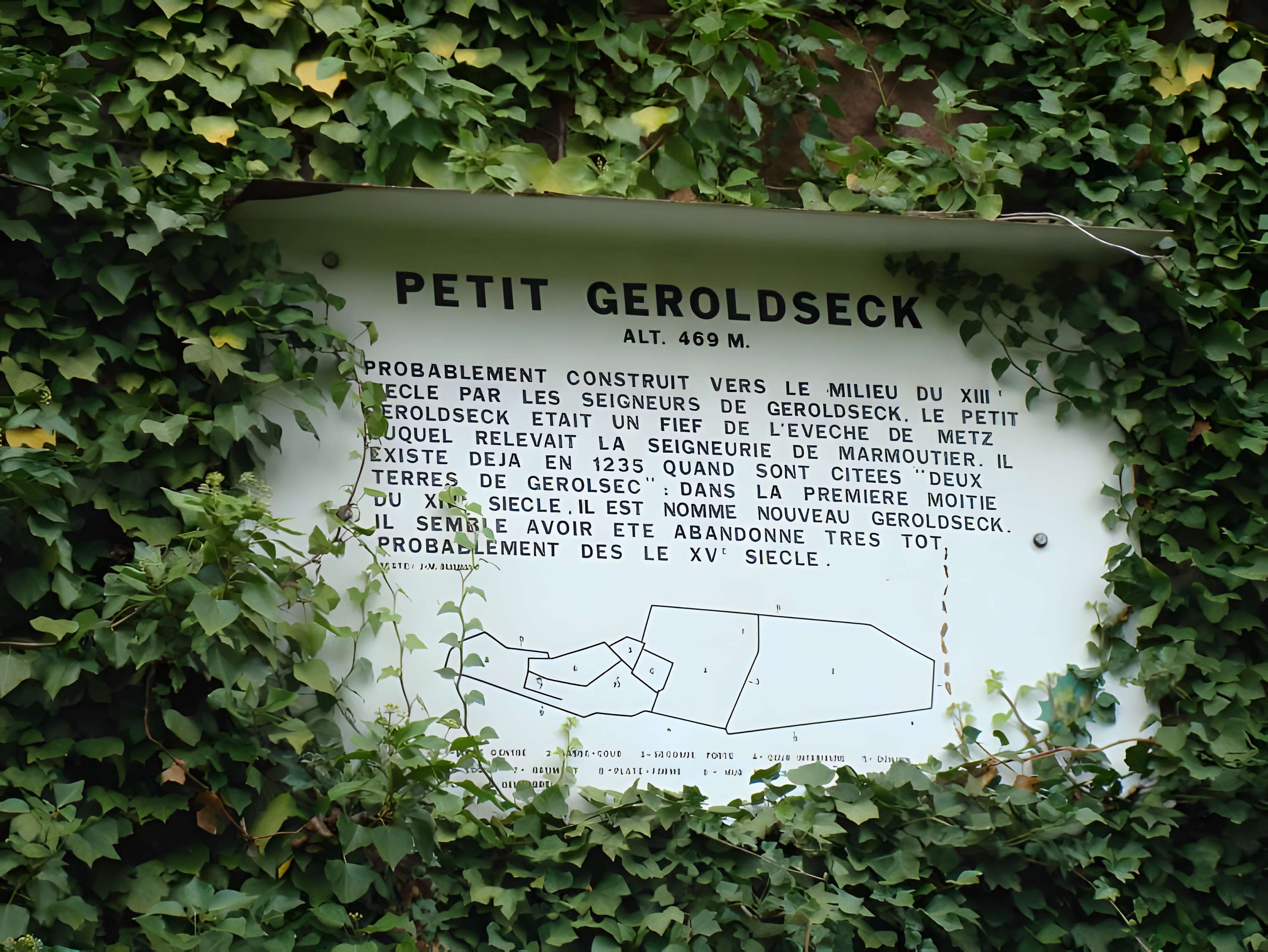 Ruines du château du Petit-Geroldseck
