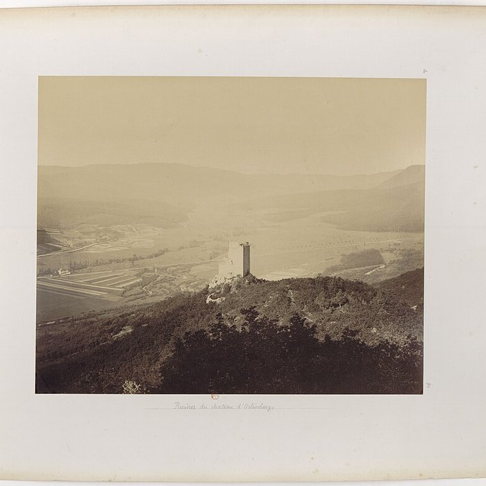 Photo de Ruines des châteaux de Ortenbourg et de Ramstein