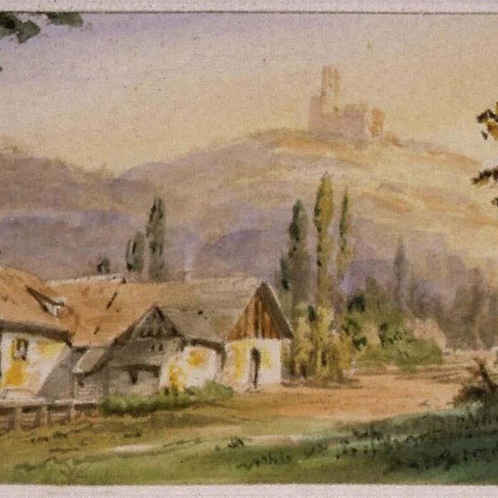 Photo de Ruines des châteaux de Ortenbourg et de Ramstein