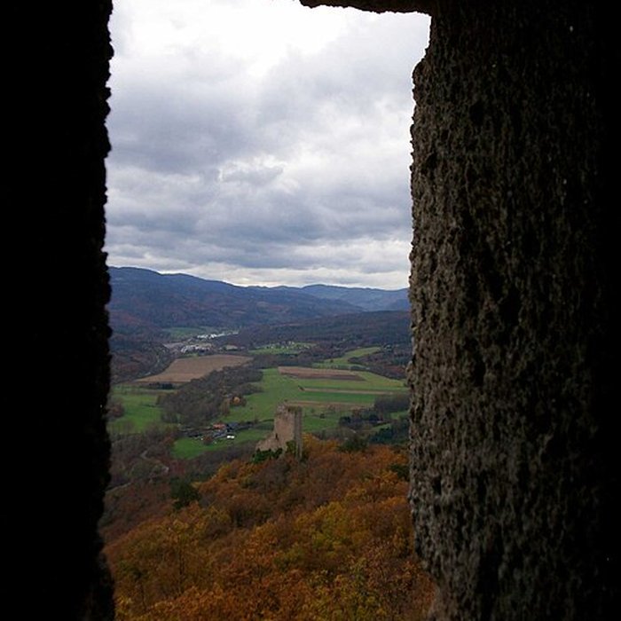 Photo de Ruines des châteaux de Ortenbourg et de Ramstein