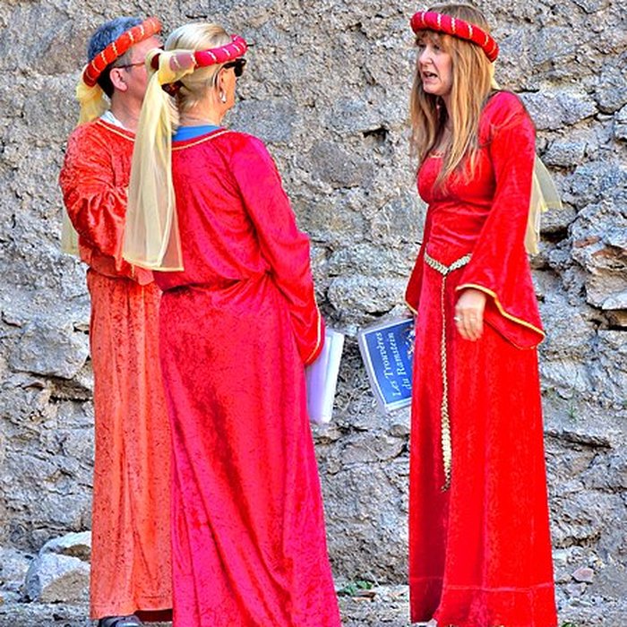 Photo de Ruines des châteaux de Ortenbourg et de Ramstein