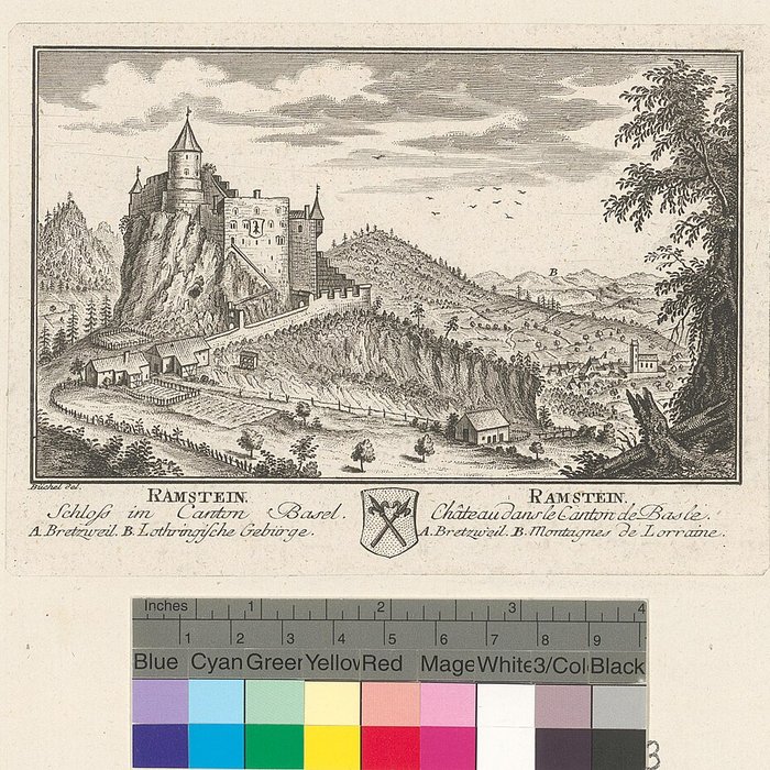 Photo de Ruines des châteaux de Ortenbourg et de Ramstein