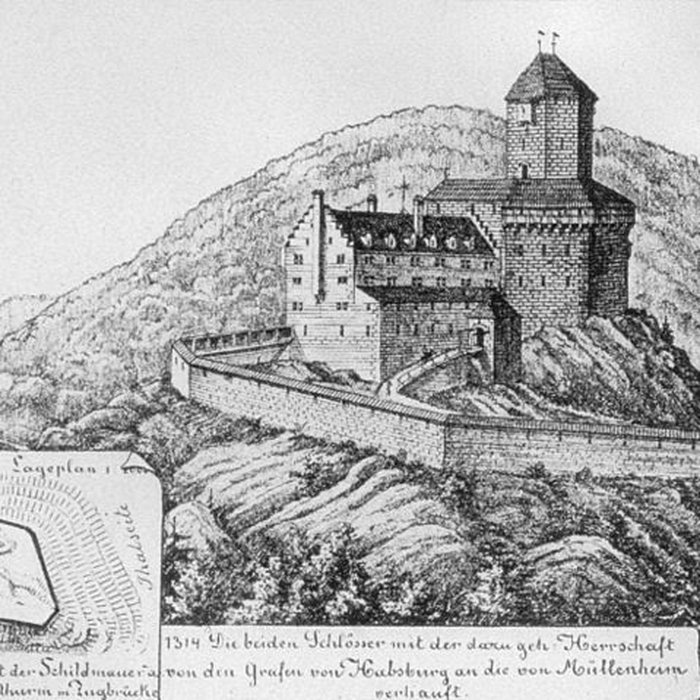 Photo de Ruines des châteaux de Ortenbourg et de Ramstein