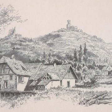 Ruines des châteaux de Ortenbourg et de Ramstein