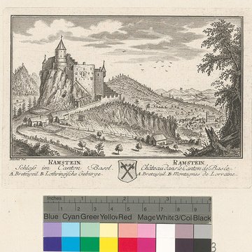 Ruines des châteaux de Ortenbourg et de Ramstein